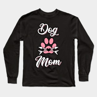 Dog Mom Long Sleeve T-Shirt